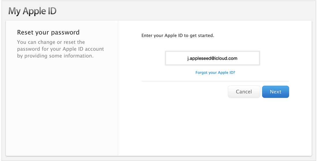 Glömt Mitt Apple Id